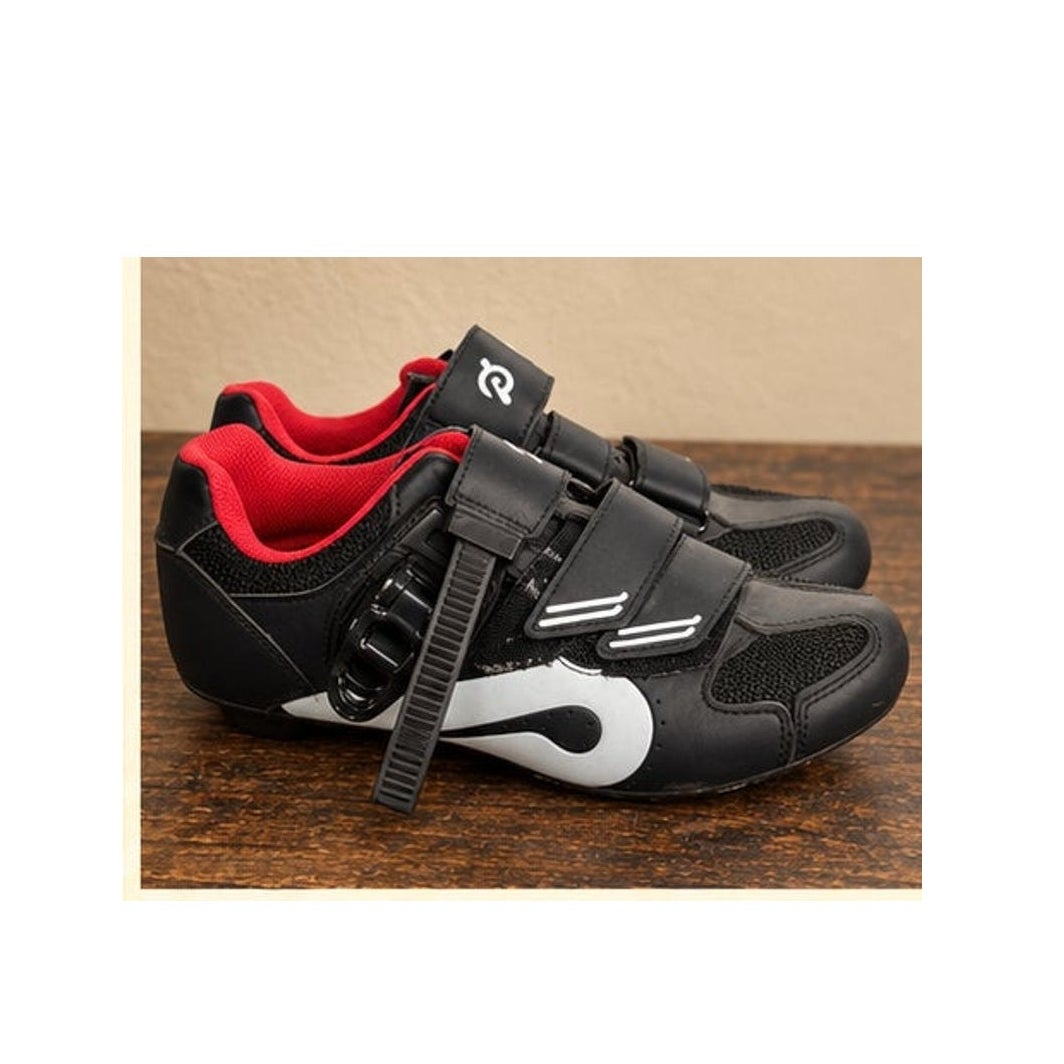 Peloton Black Cycling Shoes Size 38 US Women 7 With Cleats Preloved