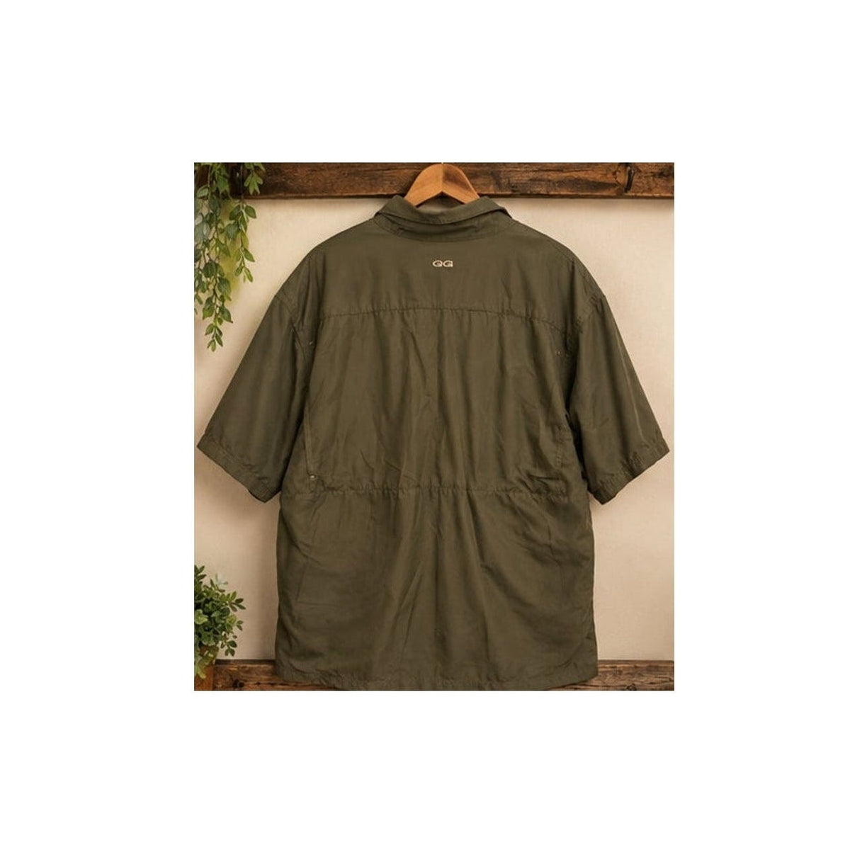 GameGuard Outdoors Original Microfiber Fishing Shirt Olive Mens 5XL