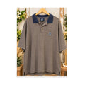Vintage Lee Sport Dallas Cowboys Polo Shirt Mens XL Houndstooth Micro Check 90s