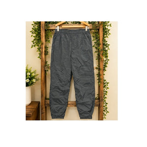 Vintage Nike Nylon Windbreaker Track Pants Lined Gray Men's Size Large