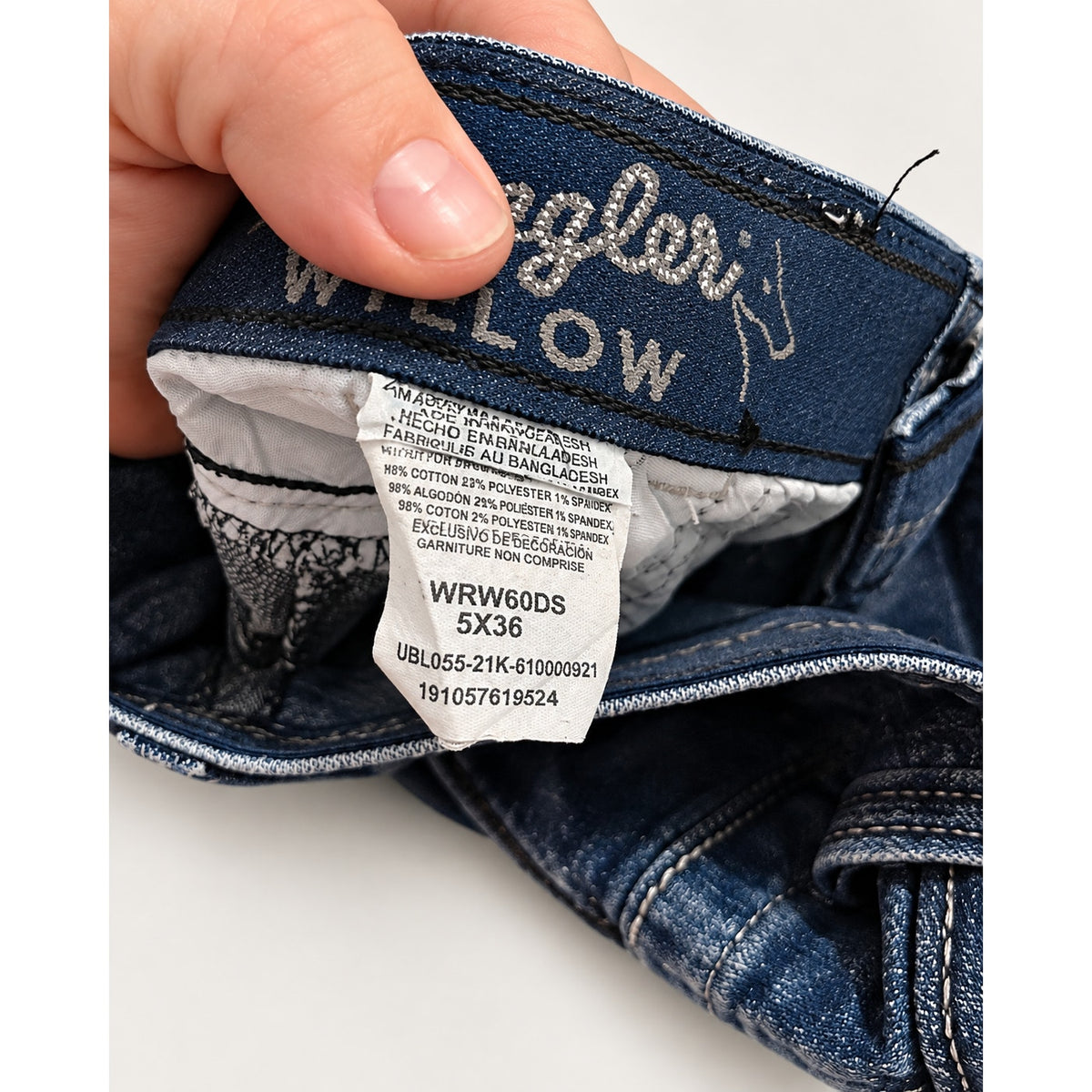 Wrangler Willow Ultimate Riding Jeans Medium Wash Size 5x36 Bootcut Preloved