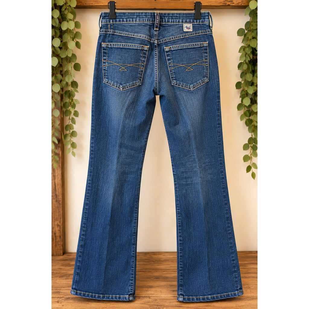 Cruel Girl Jeans Womens Size 1R Blue Denim Bootcut Western Stretch 1 Regular