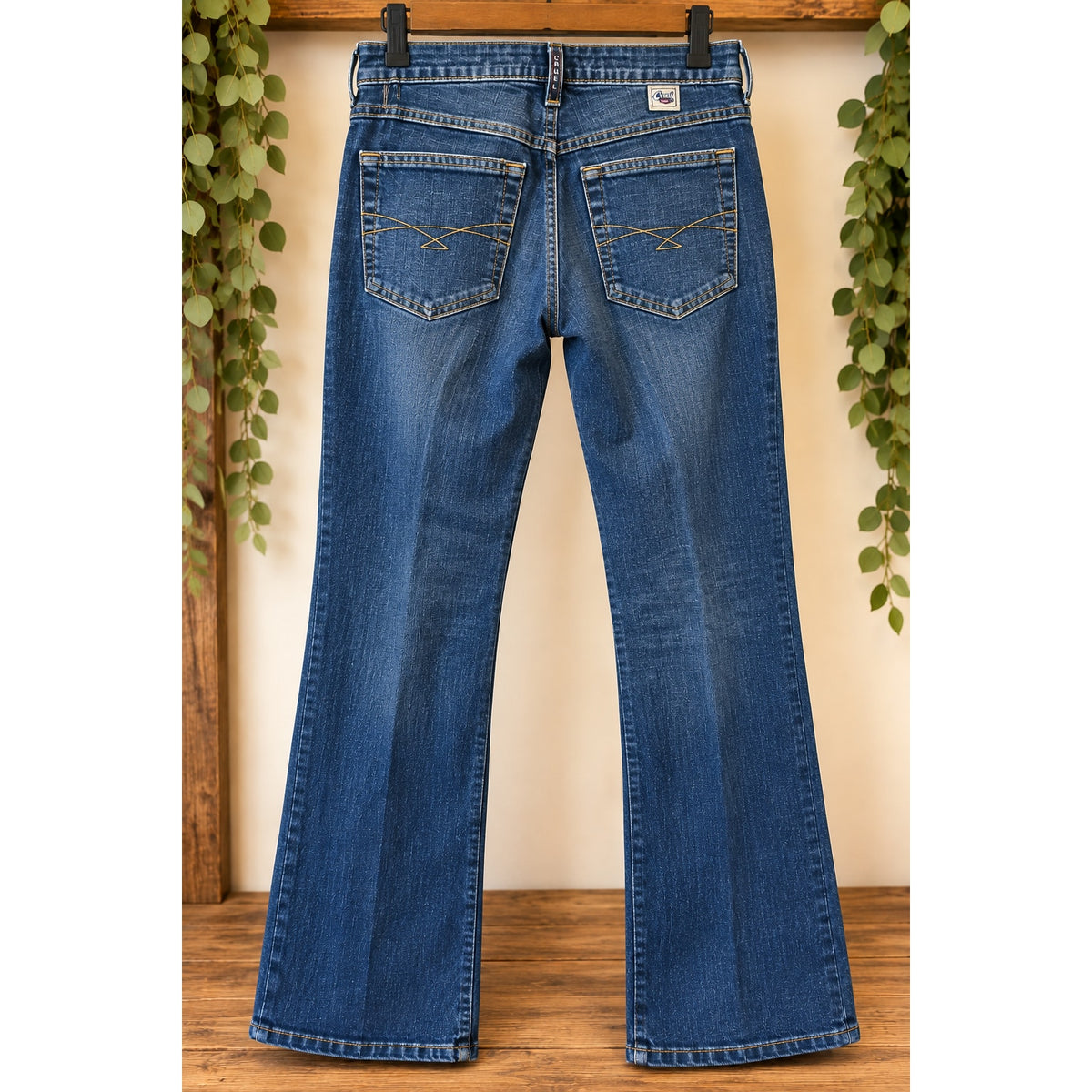 Cruel Girl Jeans Womens Size 1R Blue Denim Bootcut Western Stretch 1 Regular