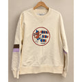 Coach Chelsea Snow Club Signature Crewneck Sweatshirt Ivory Size L Preloved