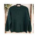 Vintage Huntington Ridge Forest Green Chunky Knit Crewneck Sweater