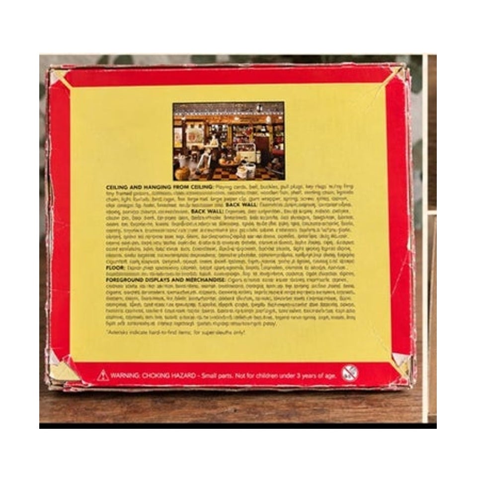 Ceaco Joan Steiner Can You Find Trump's General Store 1000 Pc Puzzle