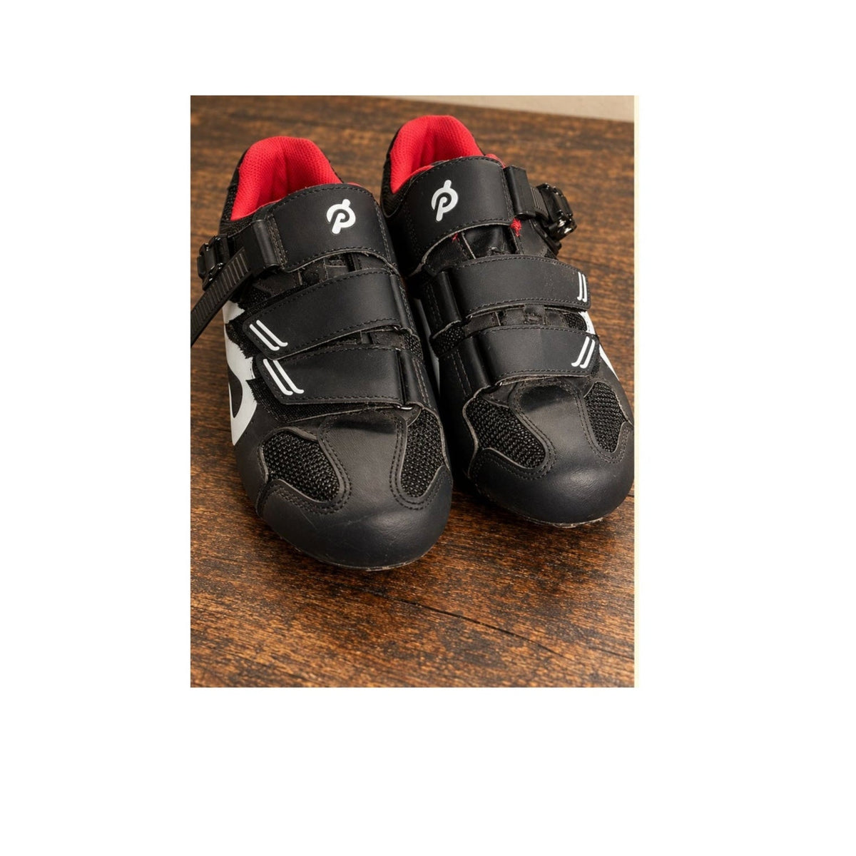 Peloton Black Cycling Shoes Size 38 US Women 7 With Cleats Preloved