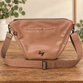 NWOT Lug Satin Luxe Medium Shoulder Bag Quest Chia Latte Crossbody Purse