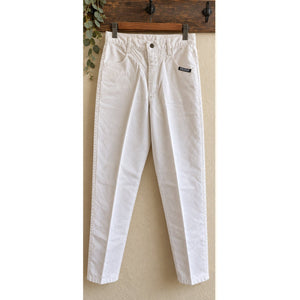 Vintage Roughrider Circle T White High Waisted Western Jeans Size 5/6