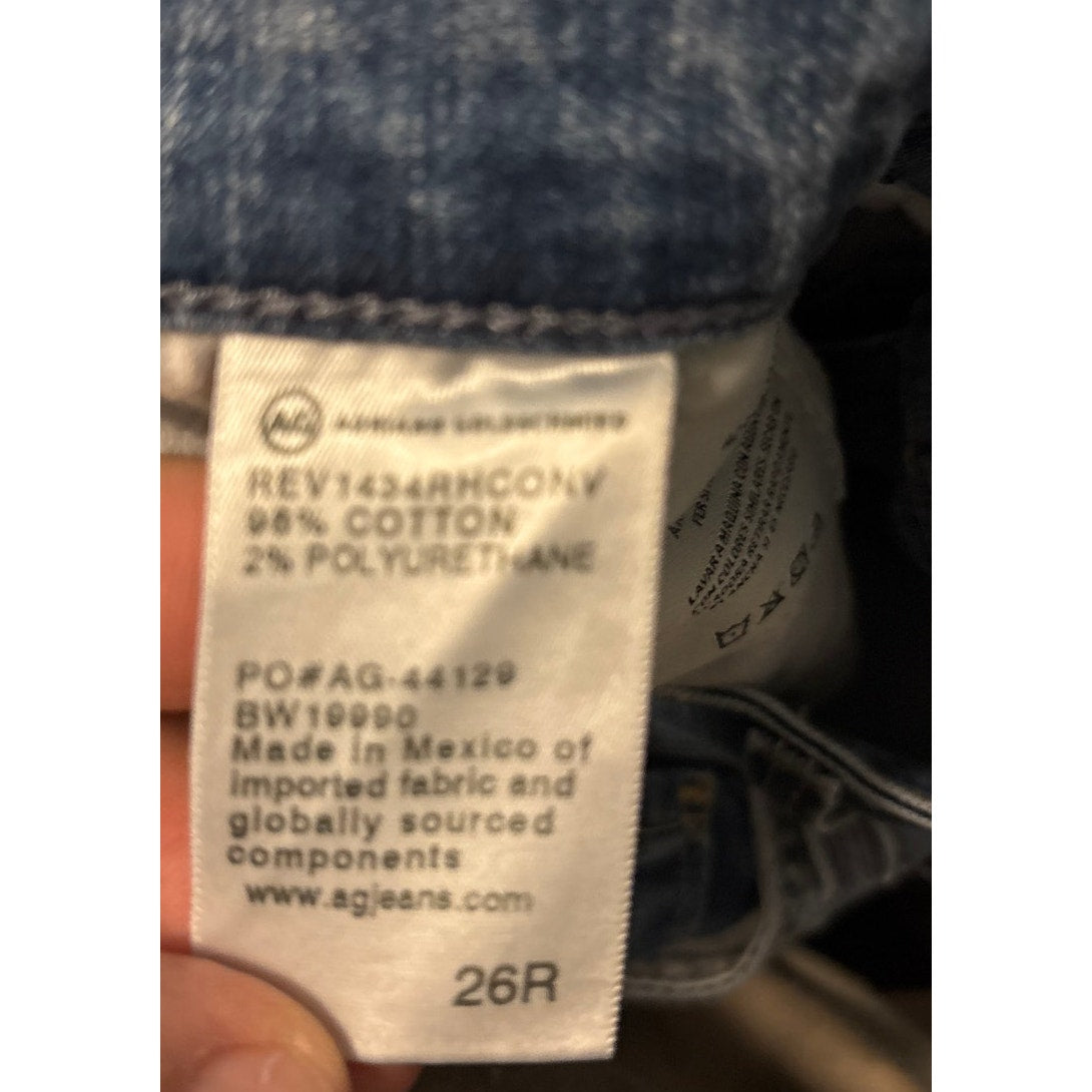 AG Adriano Goldschmied The Prima Cigarette Leg Jeans 26R