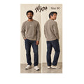 prAna Cozy Up Sweatshirt M Mustard Brown Heather Raglan Pullover