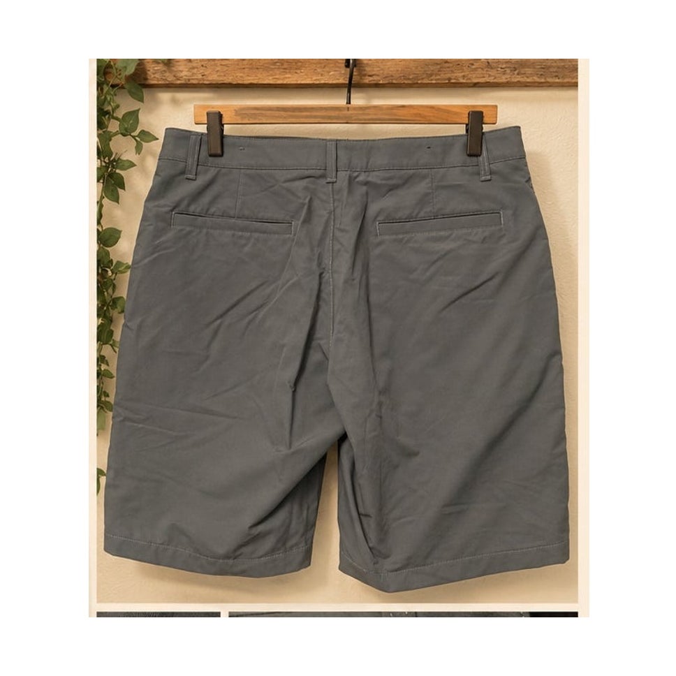 Under Armour Drive Golf Shorts Grey Performance Mens Size 38 Elastic